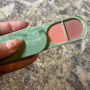 New CLINIQUE Soft Pressed Powder
Blusher 03 RHUBARB 13 PLUM BRONZE 17 oz Mini